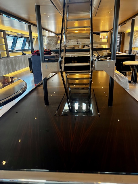 PPF protection on superyacht interior table