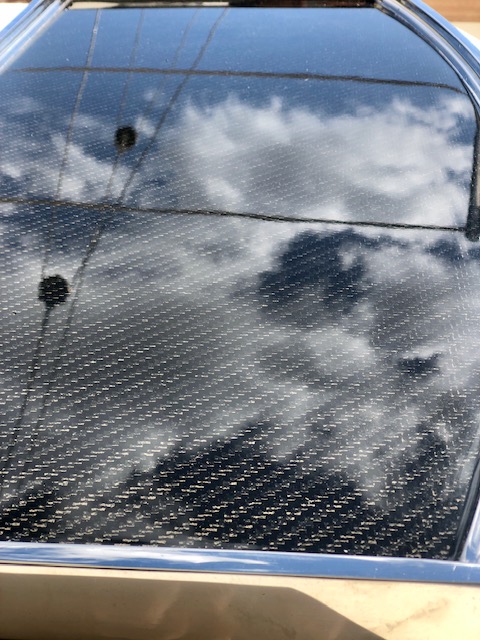 PPF protection on carbon fiber table of superyacht